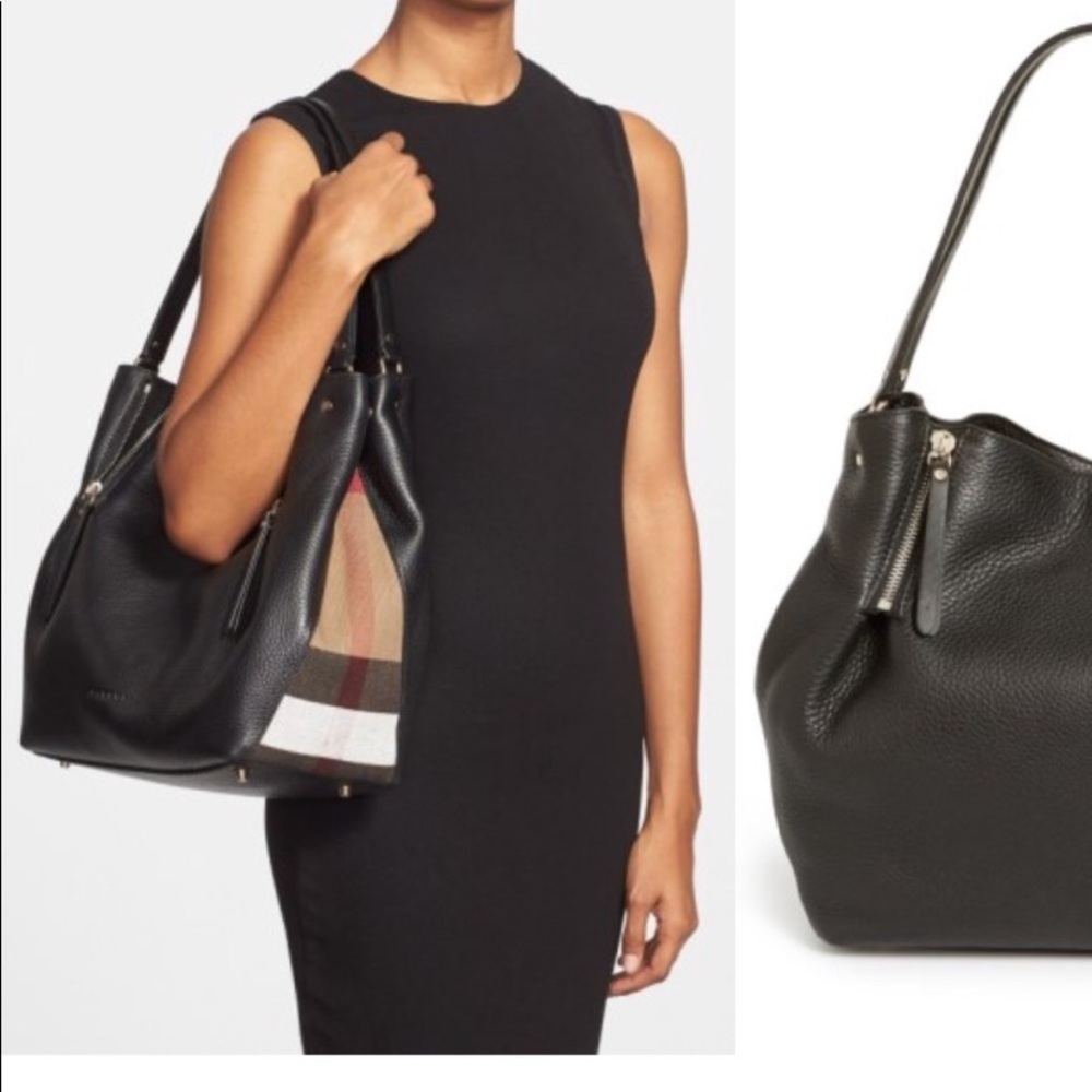 Burberry Maidstone medium shoulder bag in black